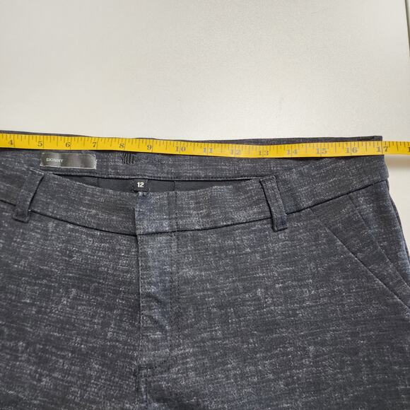 KUT from the Kloth Womens Stefany Skinny Pants Size 12 Charcoal Gray Stretch - Picture 9 of 12